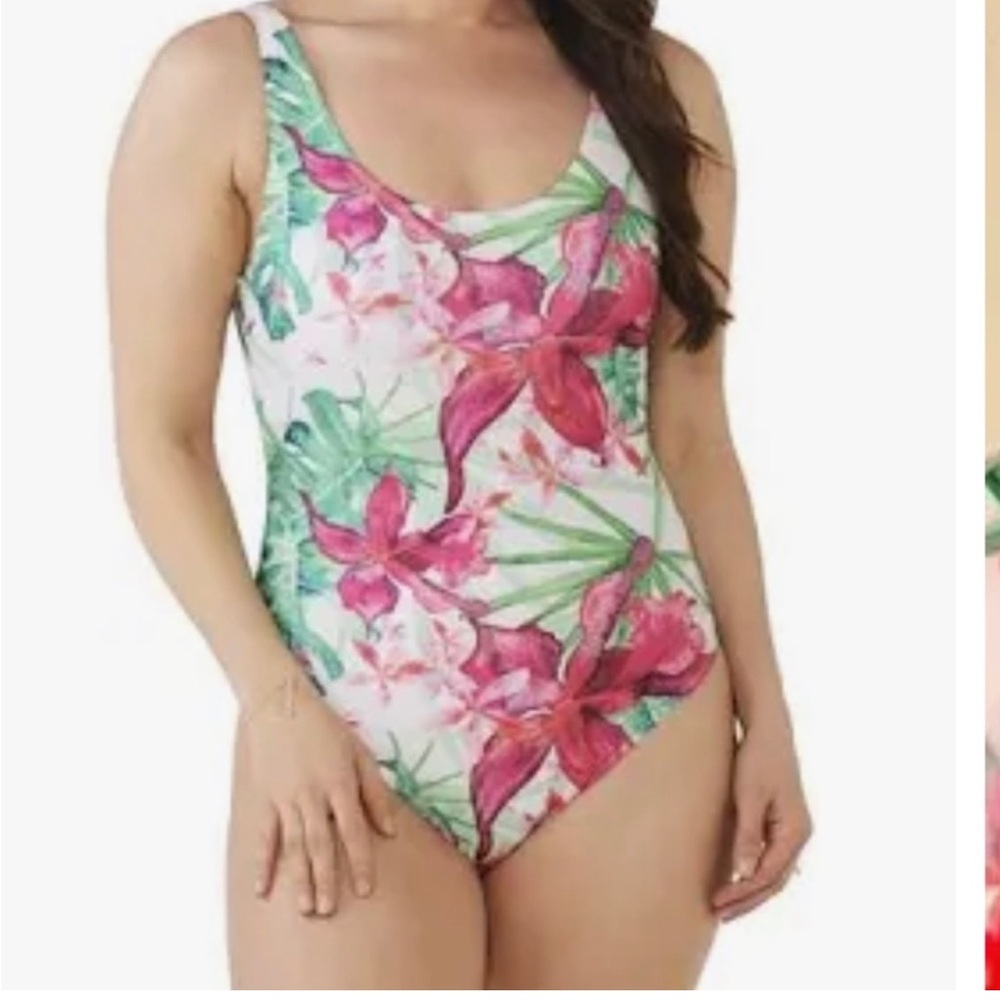 Floral One-Piece Swimsuit